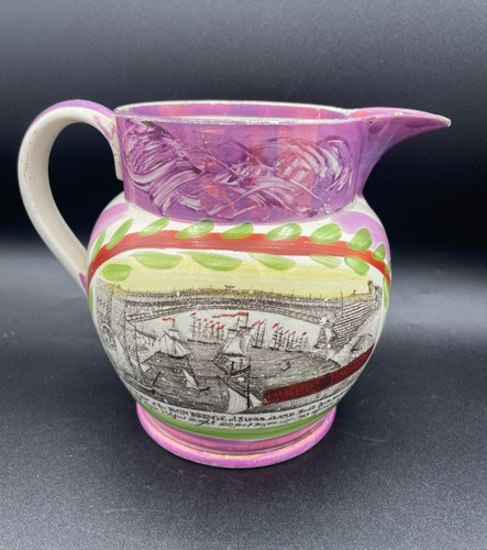 Sunderland lustre jug - , view