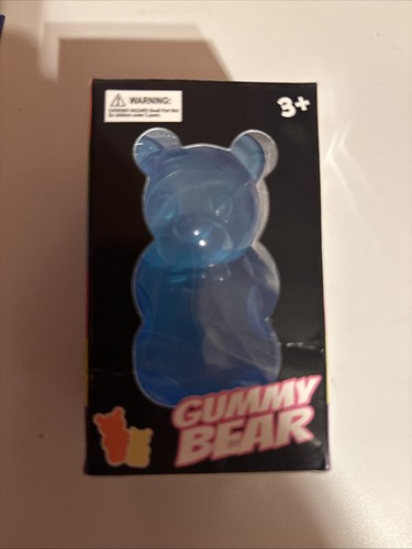 New blue gummy bear fidget - new,