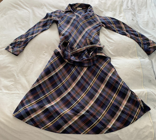 Toast blue plaid - plaid, brushed
