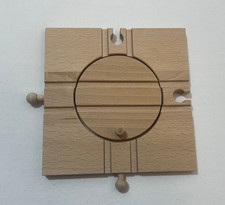 Wooden BRIO 4 Way Turntable