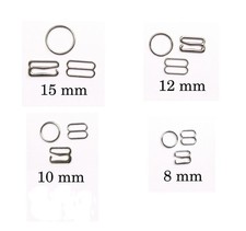 8, 10, 12mm Metal Bra Strap