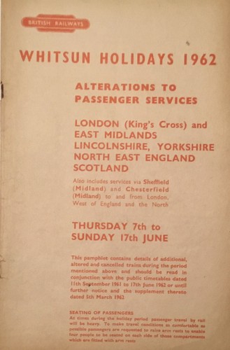 Railway timetable 52 - r,