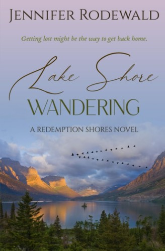 Lake shore wandering deeply - wandering:,