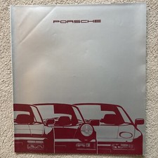 PORSCHE Range UK Sales Brochure 1989 924 944 911 Carrera Turbo 928 S4 POSTER