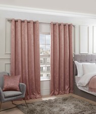 Pair of EYELET Ring Top Woven