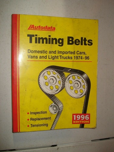 1974 1996 autodata timing belt - timing,