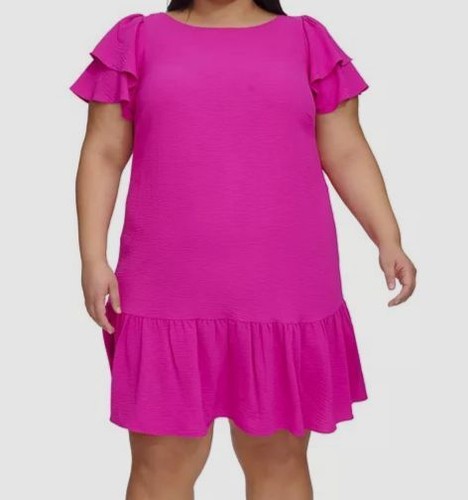 Dkny women pink ruffle - dkny,