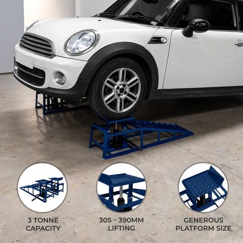 Hydraulic car ramps - ramps, heavy