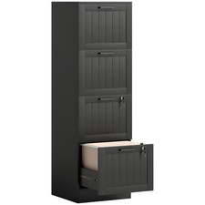 HOMCOM 4 Drawer File Cabinet