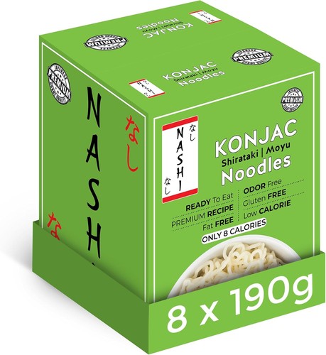 Nashi konjac shirataki noodles - nashi,