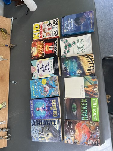 Job lot fiction books - job,