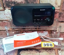Sharp DR-P420 Tokyo Portable Digital Radio with Bluetooth Black 