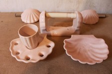 Vintage Pink Ceramic Shell