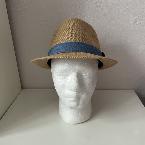 House tweed straw trilby - house,