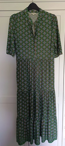 Maxi tiered green - green, with