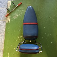 Vespa PX - Custom Seat And Backrest With Rack