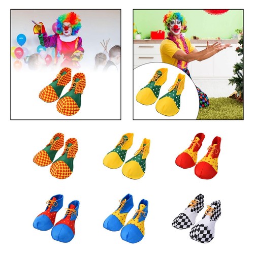 Clown shoes party costume - shoes,