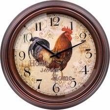 Rooster Wall Clock Vintage