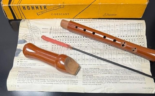 Hohner wooden recorder - hohner,