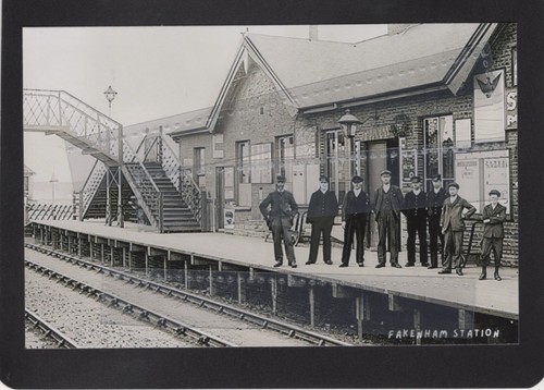 Fakenham railway station - fakenham,