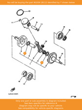 YAMAHA Washer, 90209-18112 OEM