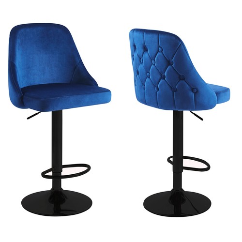 1velvet bar stool gold - 2/1velvet,