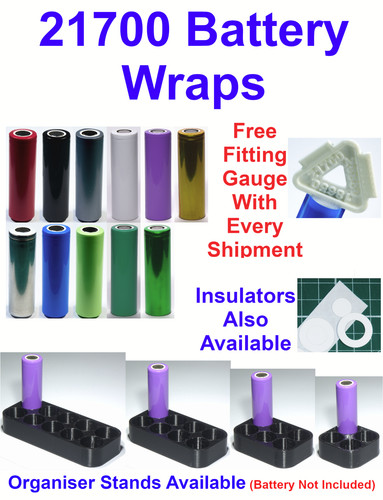 21700 battery wraps - wraps,