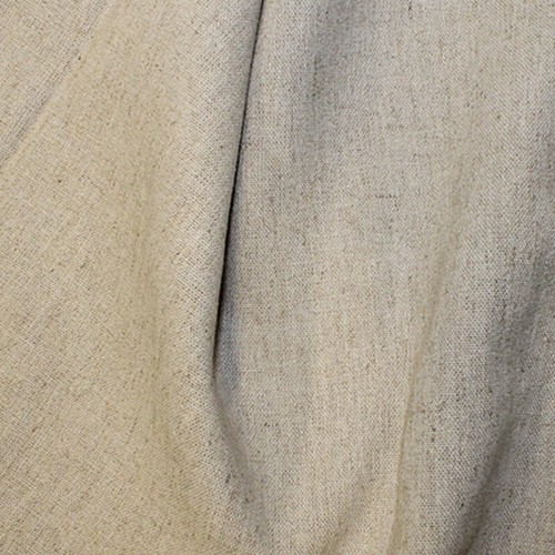 Plain linen union fabric - plain,
