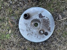 BSA B44 B25 C25 7" Half Hub Front Brake Plate Used 