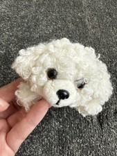 Russ Petooties Pets Poodle / Bichon Frise Dog Soft Plush Toy Series 8 Whisker S1