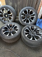 VW Transporter T6 Wolfrace Assains Alloy Wheels 18 Inch with Tyres X4