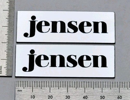 Jensen speaker badge logo - speaker,