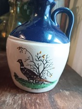 vintage Lindisfarne Mead stoneware flagon or jug with a pheasant design.