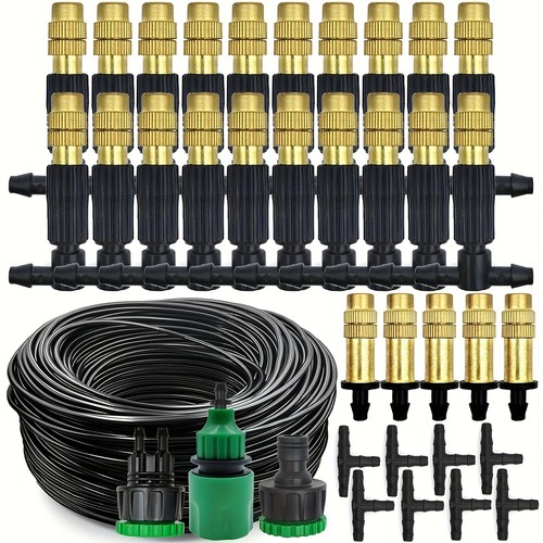 Outdoor misting cooling - cooling, system