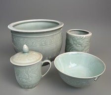 4 x Vintage Pieces Of Asian