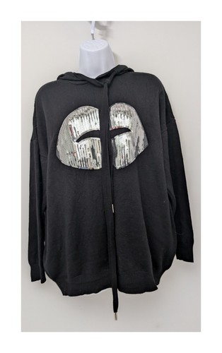 Forevayoung black knit - black, hoodie