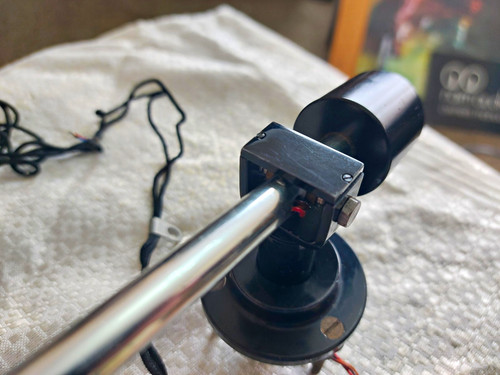 Decca tonearm with garrard - with, m7