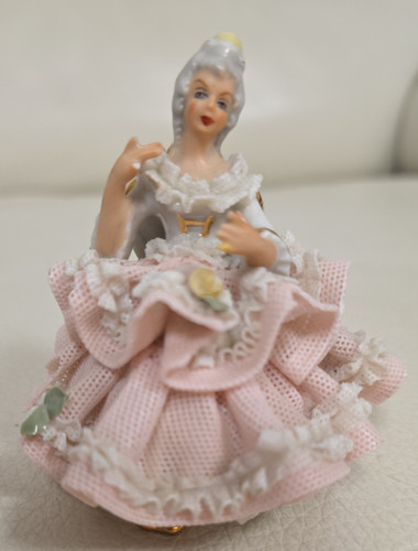 Vintage dresden capodimonte - -,
