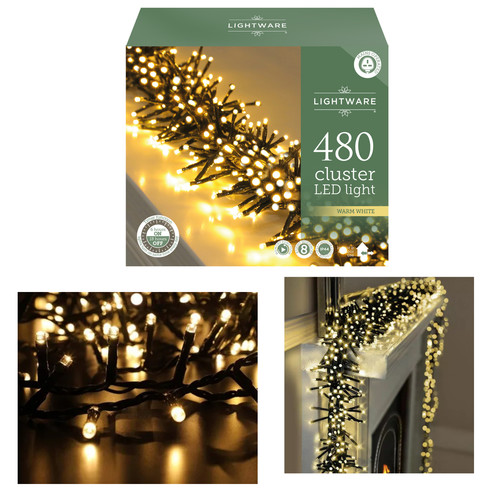 Cluster led christmas fairy - led,