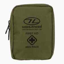 Highlander Military First Aid Kit Midi Pack Green Medical Pouch Army