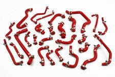 Silicone Ancillary Coolant Breather Hoses fit Toyota MR2 MK2 Turbo Rev3-5 Red