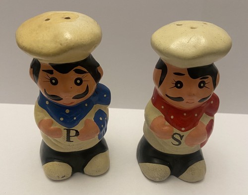 Novelty chef salt and pepper - novelty,