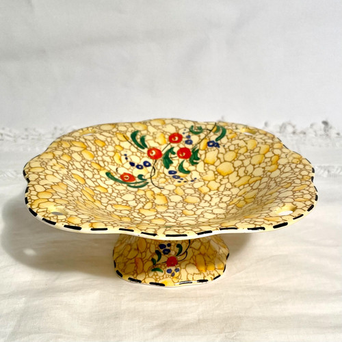 Vintage china yellow small - china,