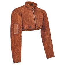 Uimoso Leather Welding Cape Sleeve Heavy Duty Heat Resistant Cape Sleeve XXL