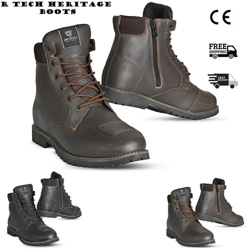 Tech mens leather motorbike - mens,