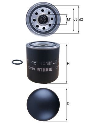 Mahle al23 compressed air - mahle, compressed-air