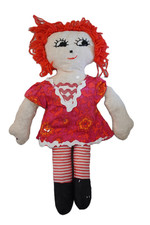 Vintage 20” Rag Doll Creepy