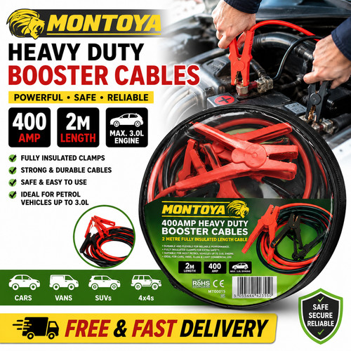 400amp starter jump leads - starter,