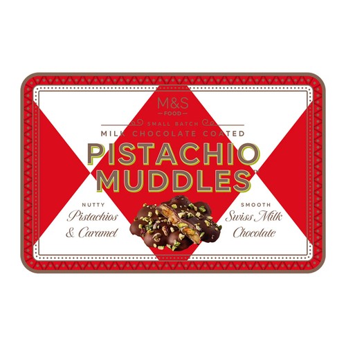 Milk chocolate pistachio - m&s,