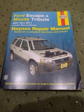Ford Escape & Mazda Tribute  2001 - 2011  Haynes Manual ( inc Mercury Mariner )